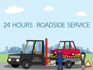 24-hour vehicle recovery, towing and breakdown assistance in Thetford Norfolk IP24 with tow truck loading a car.